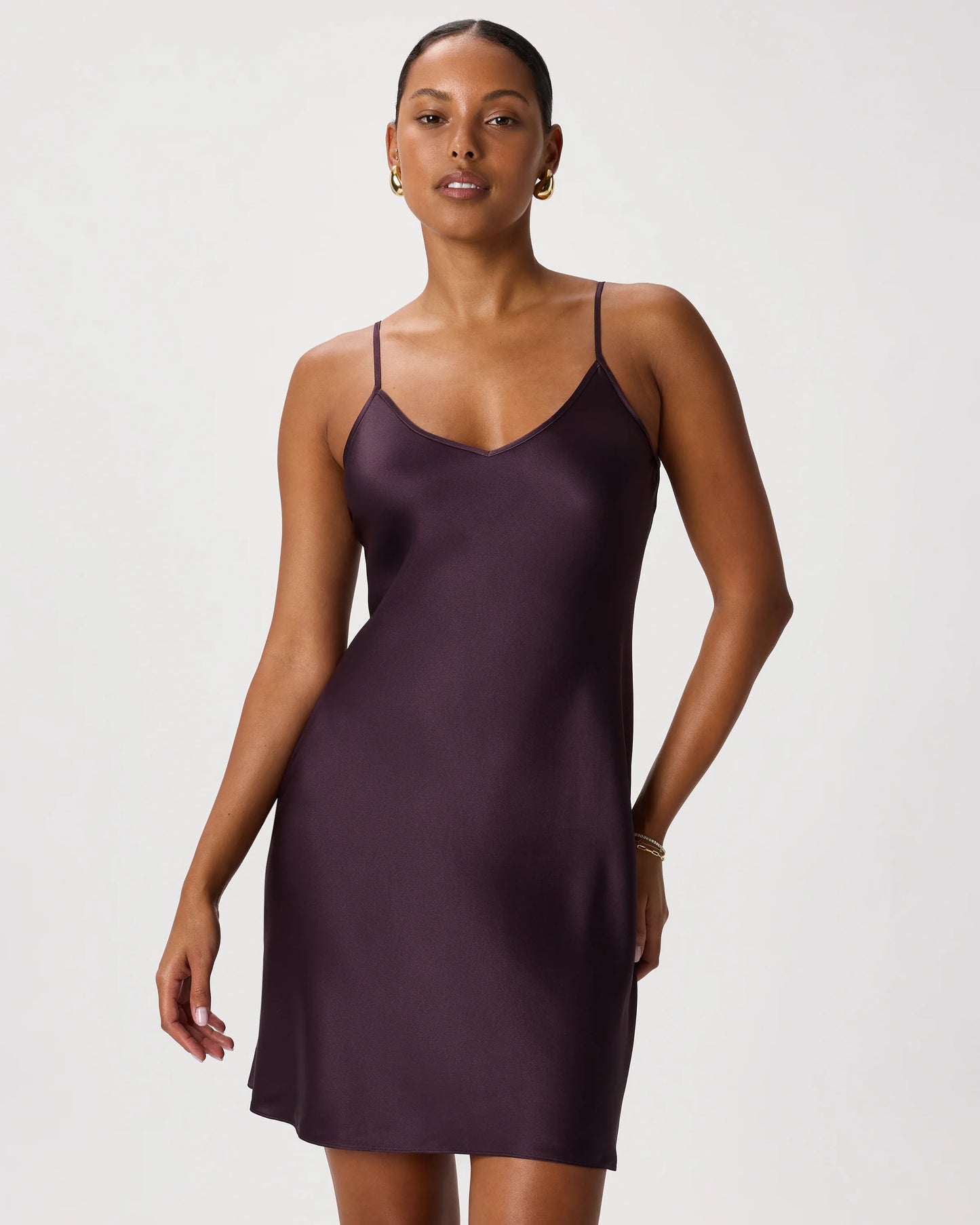 100% Washable Silk Mini Slip Dress - XS / Moonstone Blue Heirloom Floral