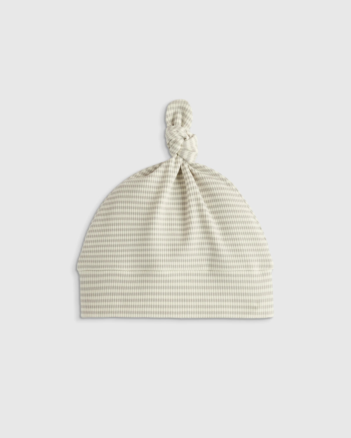 Softest Rib Hat (2-Pack) - 0-6M / Ivory/Grey Stripe