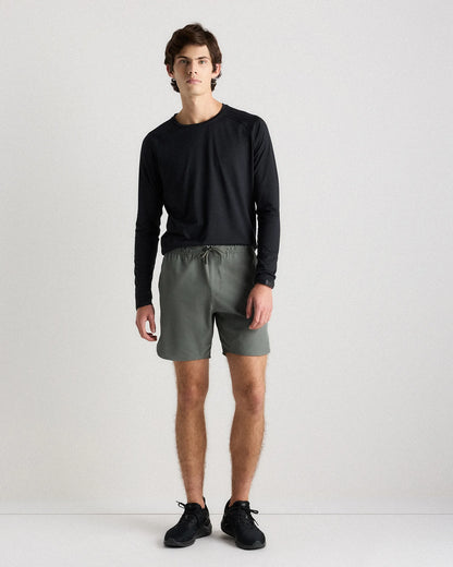 Sweat Tech Training Unlined Shorts - 7" - S / Black