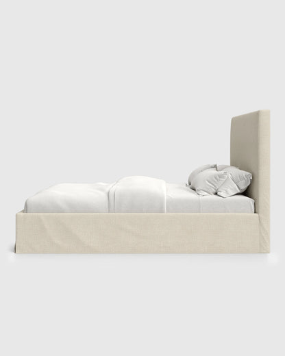 Slipcover Bed in 100% Linen - Full / Flax