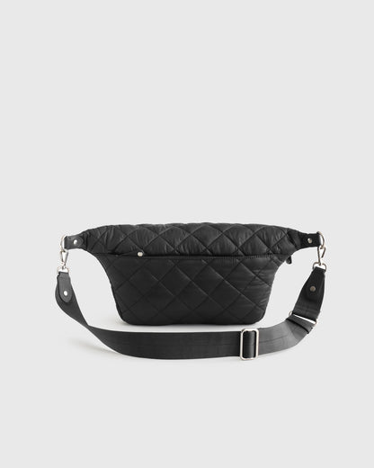 Transit Quilted Sling Bag - One Size / Black