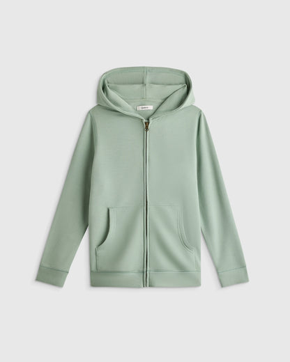 SuperSoft Fleece Zip Up Hoodie - 6 / Soft Sage