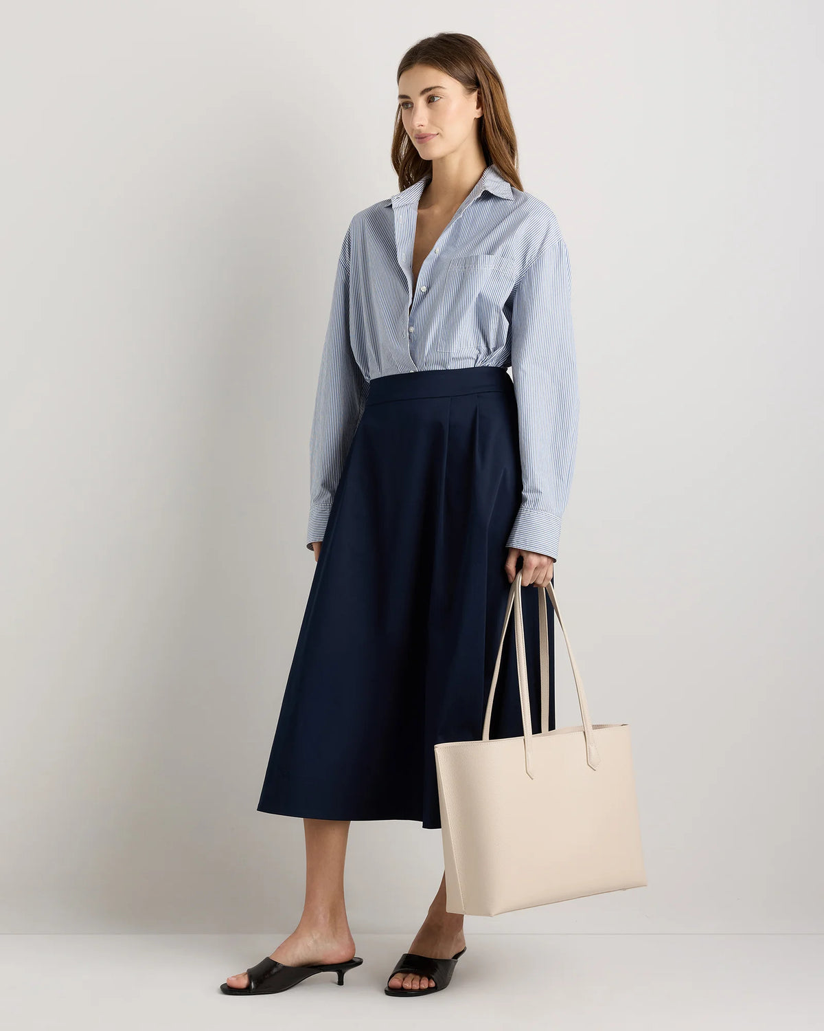Adeline Shopper Tote - One Size / Black