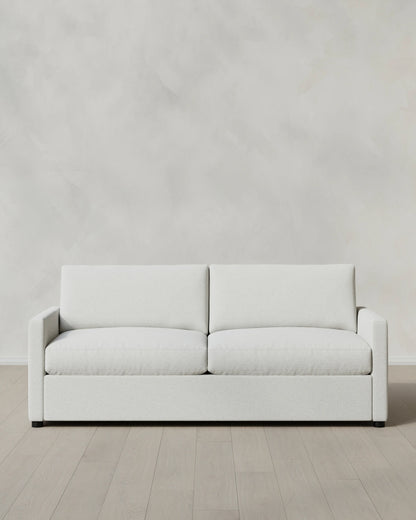 Brennan Sleeper Sofa in Performance Basketweave - Queen / Flax