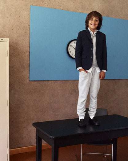 Kids Italian Wool Suit Jacket - 6 / Navy