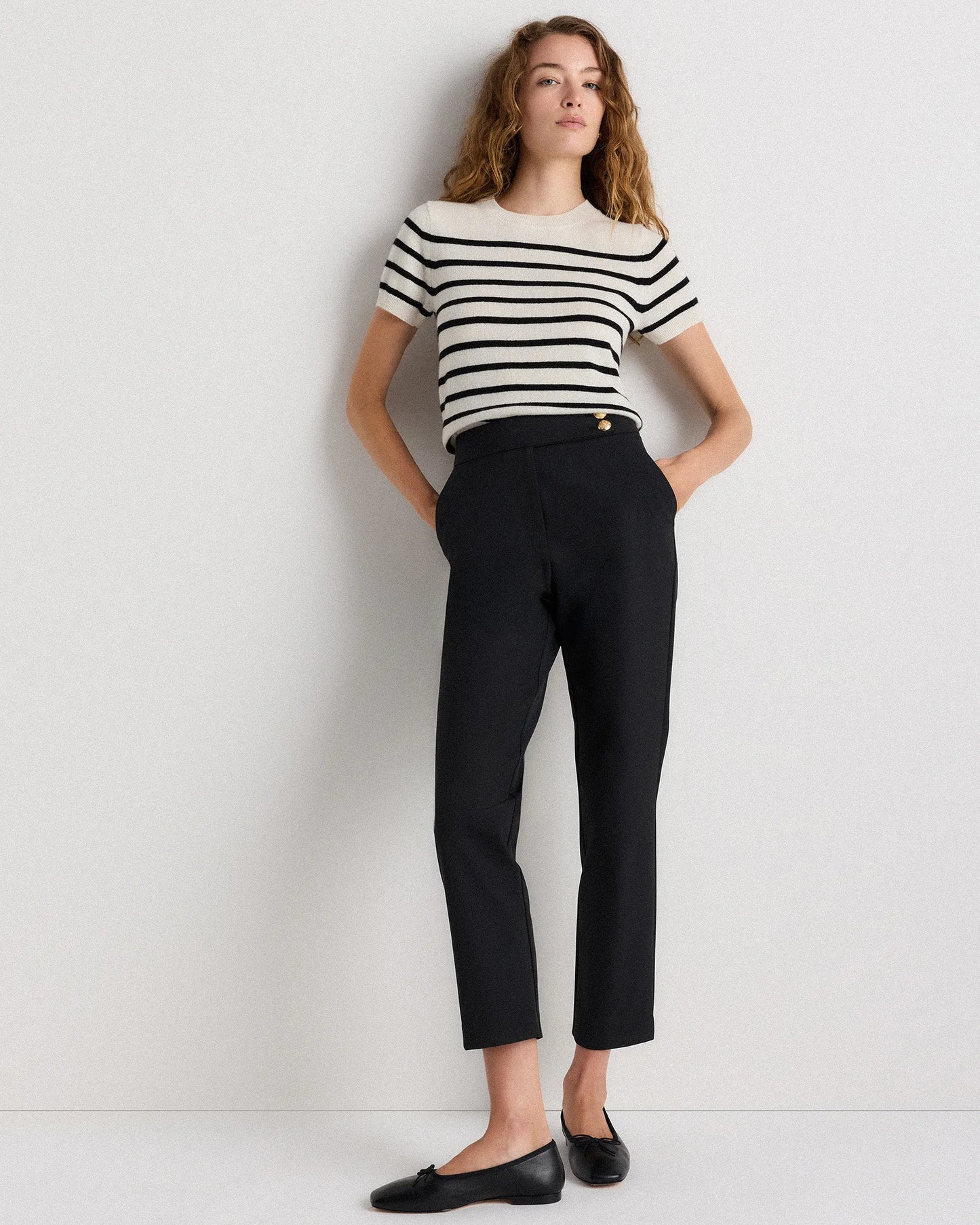 Scuba Slim Ankle Pants - 0 / True Black