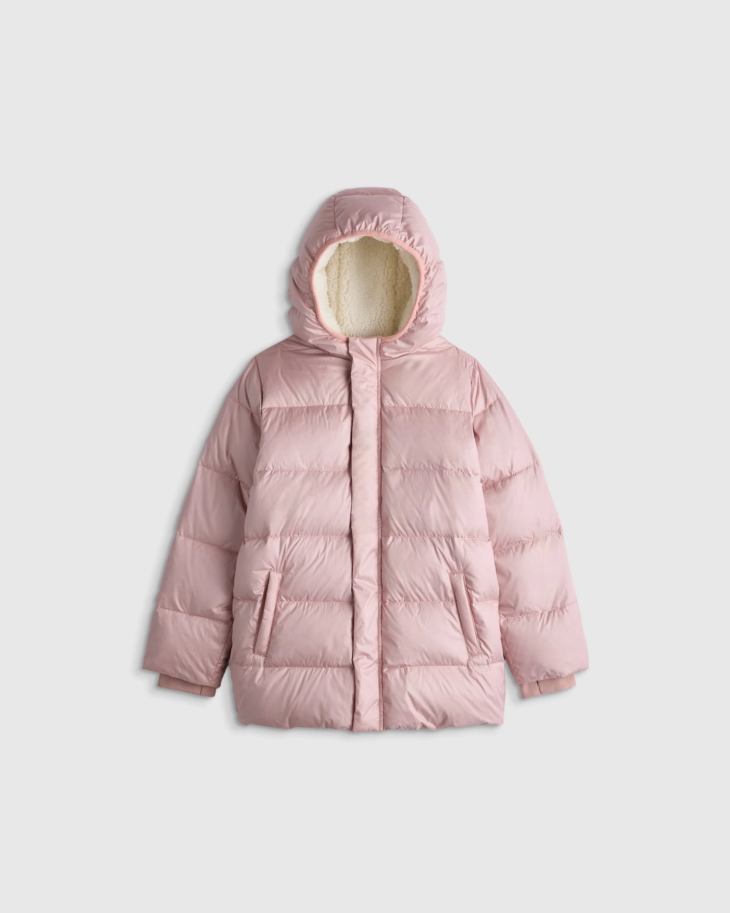 Heavyweight Down Puffer Coat - 2T / Purple Floral