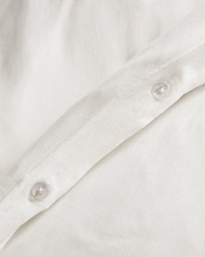 Organic Jersey Duvet Cover - Twin / Light Blue