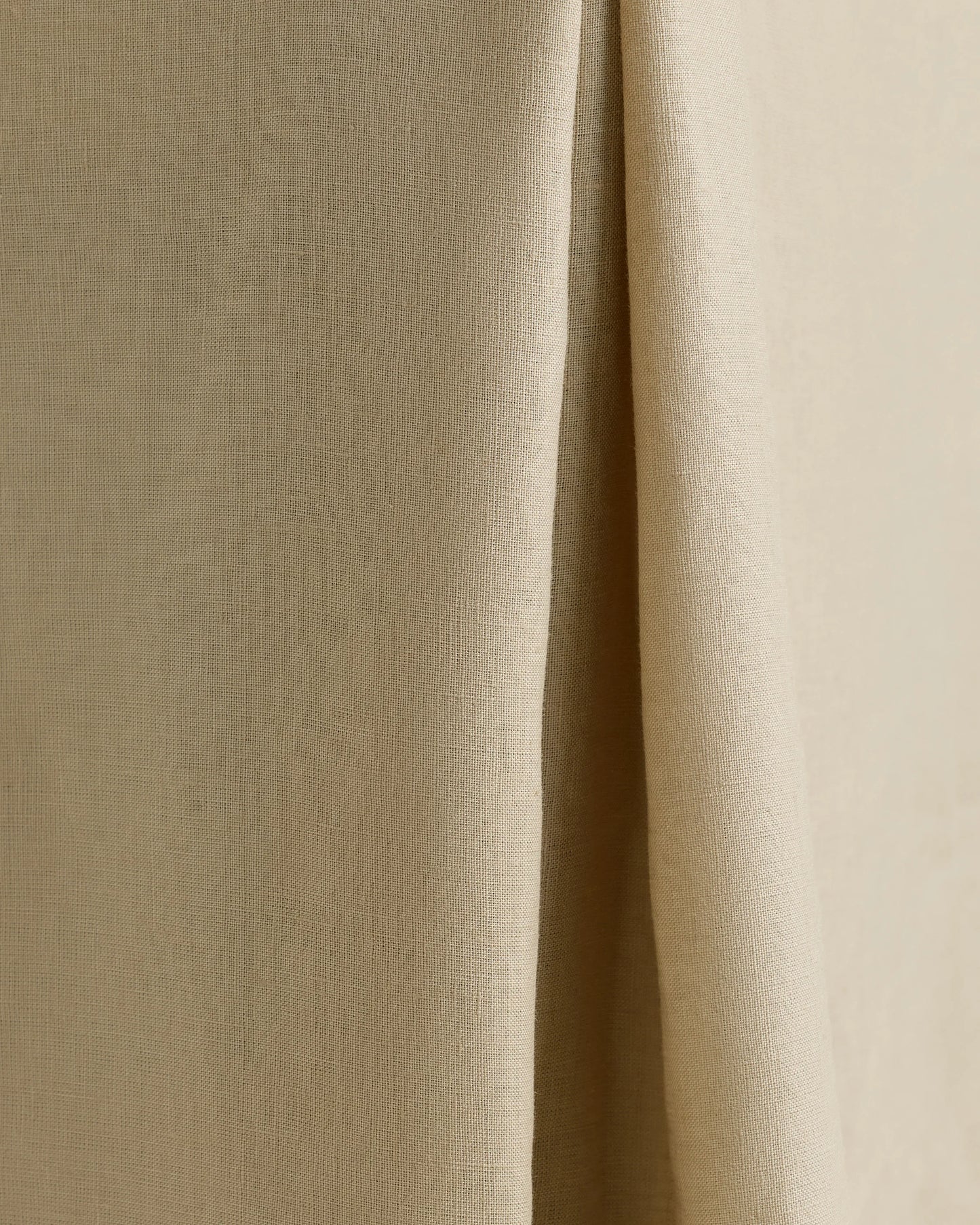 European Linen Bed Skirt - Twin / White