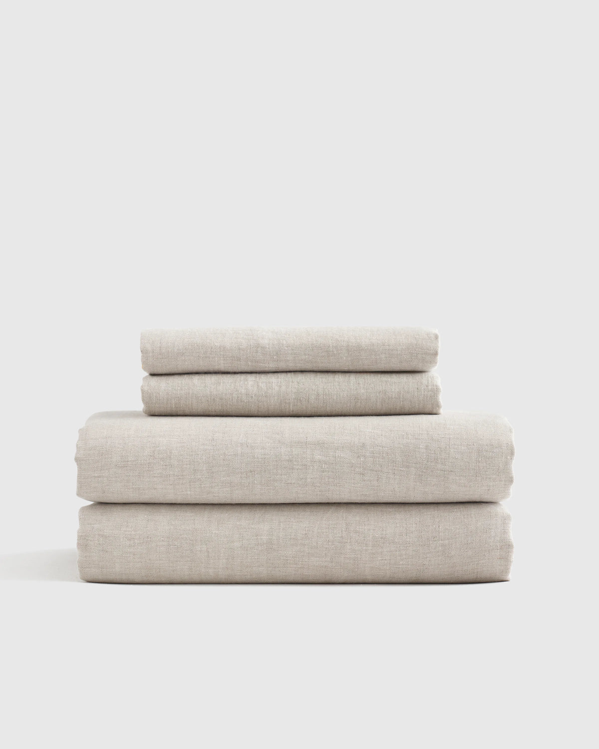 European Linen Chambray Sheet Set - Twin / Natural