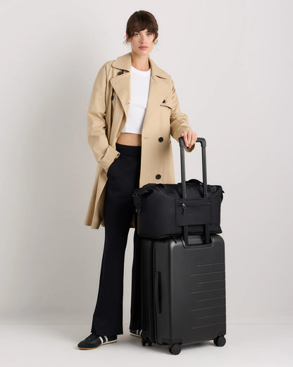 Packable Expandable Travel Tote - One Size / Black