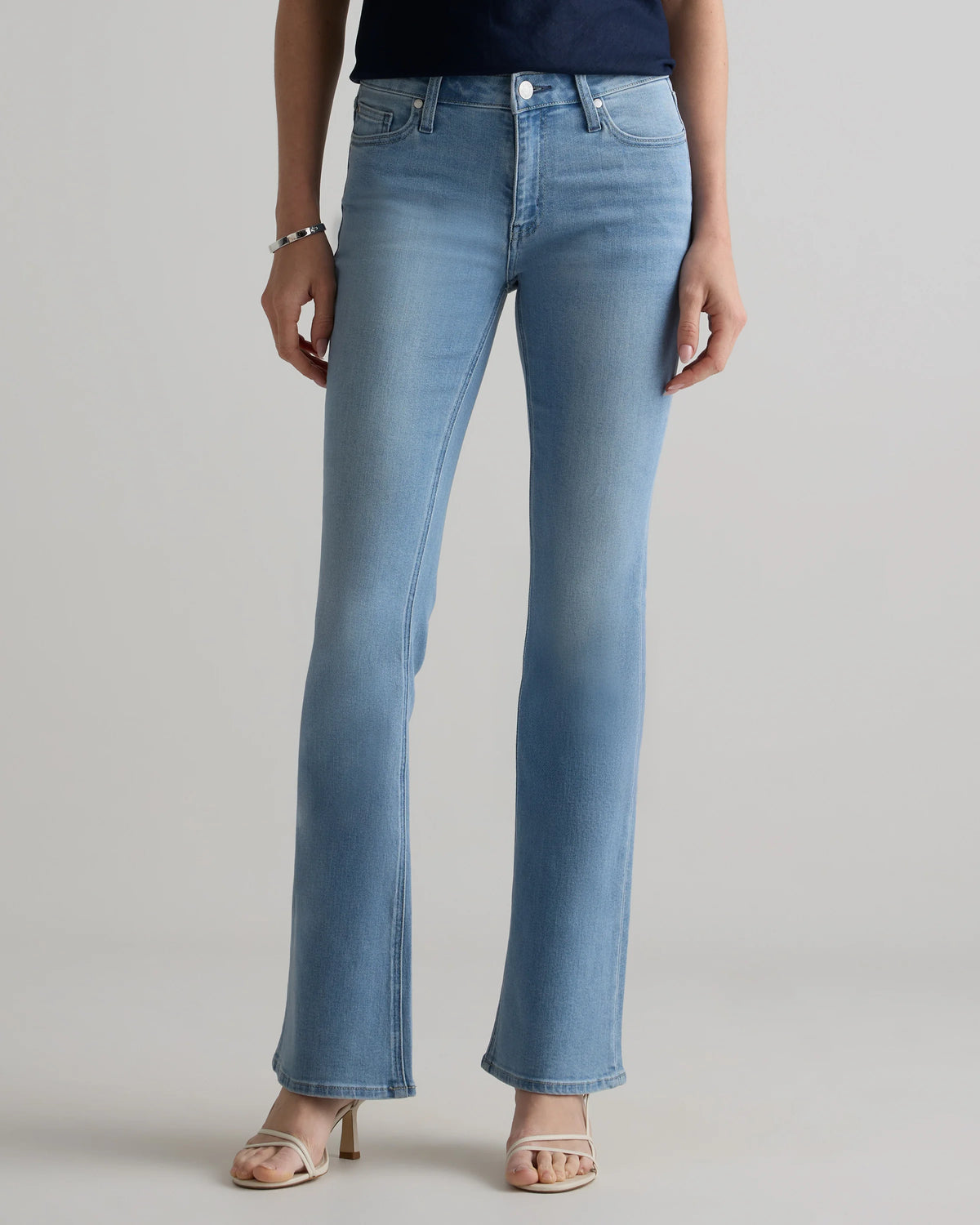 Luna Stretch Flare Jeans - 24 / Black