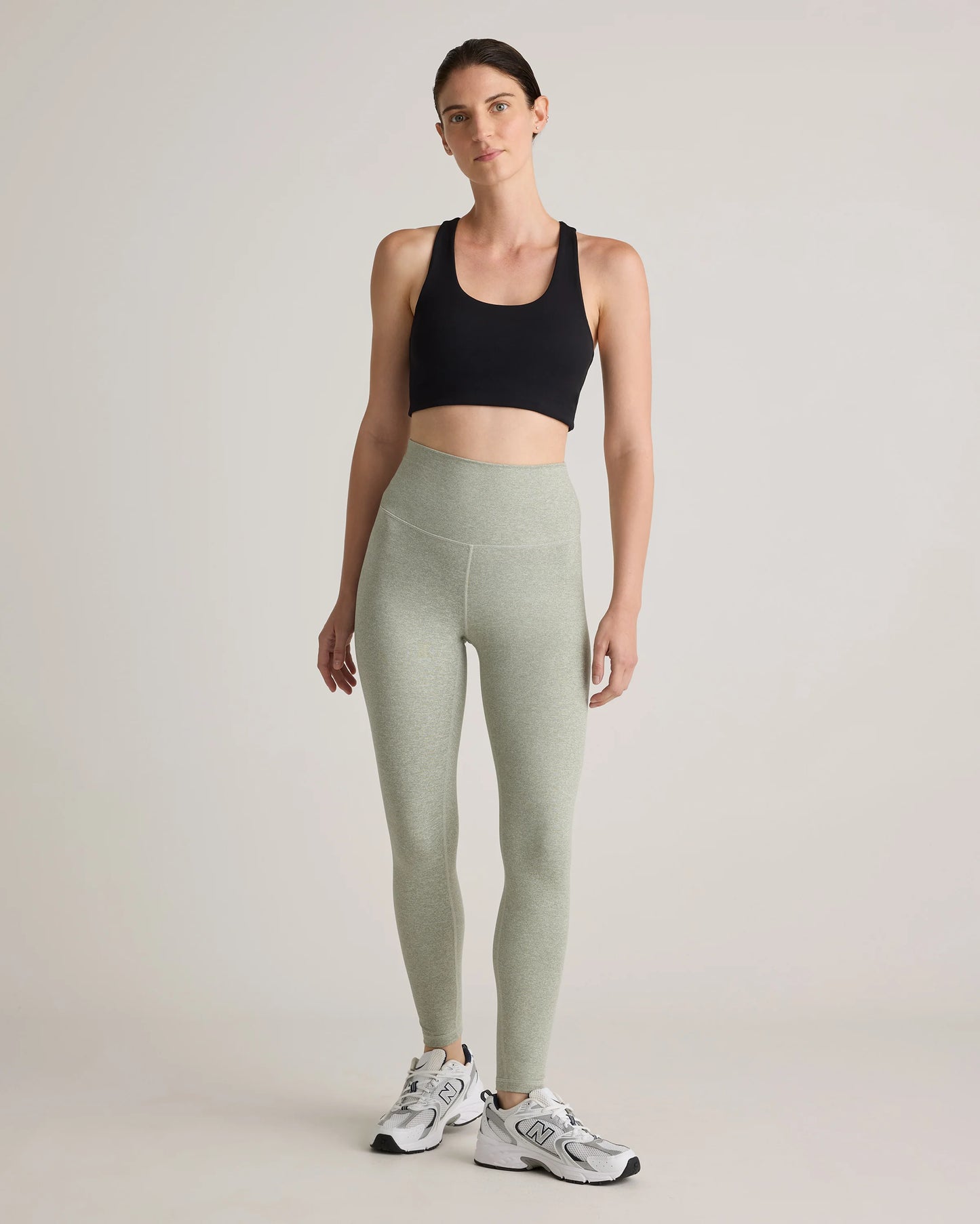 Ultra-Soft High-Rise Legging - XS / Heather Oatmeal