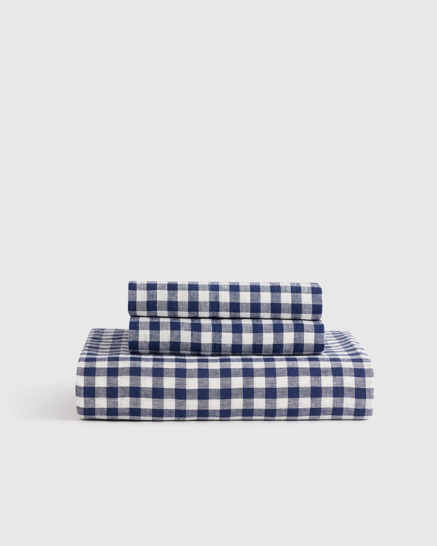 European Linen Fitted Sheet Set - Twin / Peach