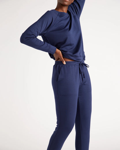 SuperSoft Fleece Joggers - XS / Smoked Thyme Green