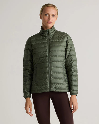 Lightweight Down Packable Puffer Jacket - XS / Black