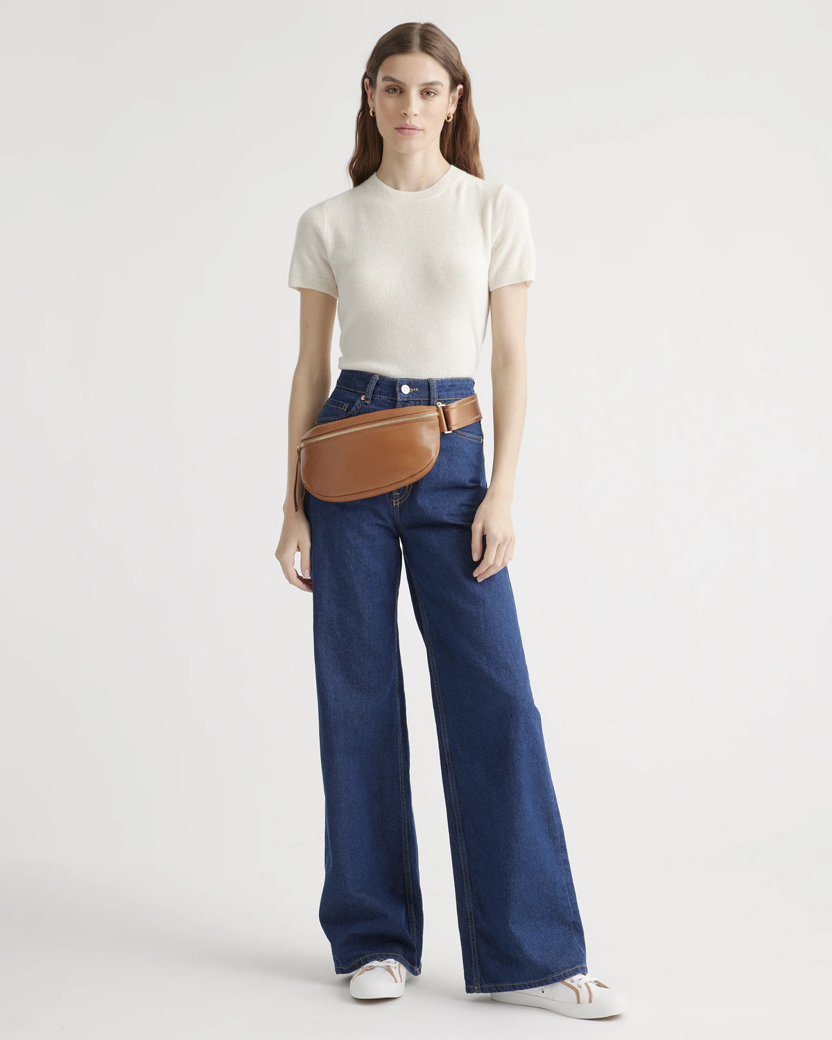 Quinn Sling Bag - One Size / Cognac