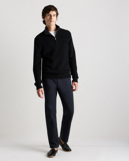 Crafted Leather Slip-On - 7 / Black