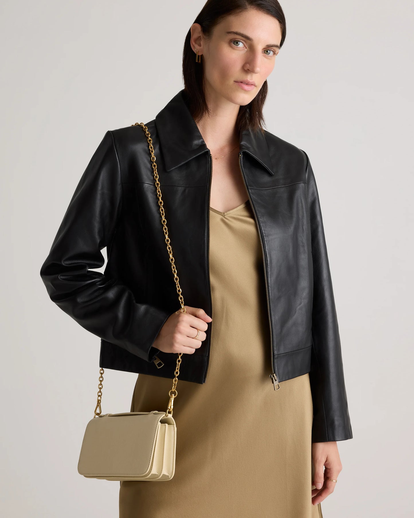 Chain Crossbody Strap - One Size / Antique Gold