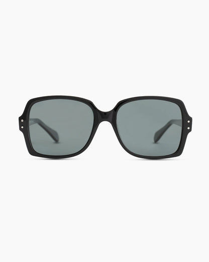 Sawyer Polarized Acetate Sunglasses - One Size / Black with Grey lens
