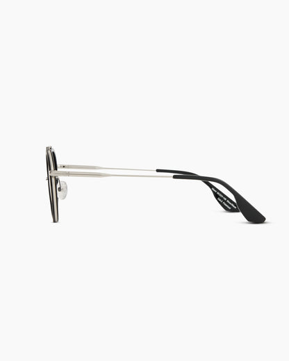 Miami Polarized Stainless Steel Sunglasses - Standard / Gold/Clear with Green gradient lens