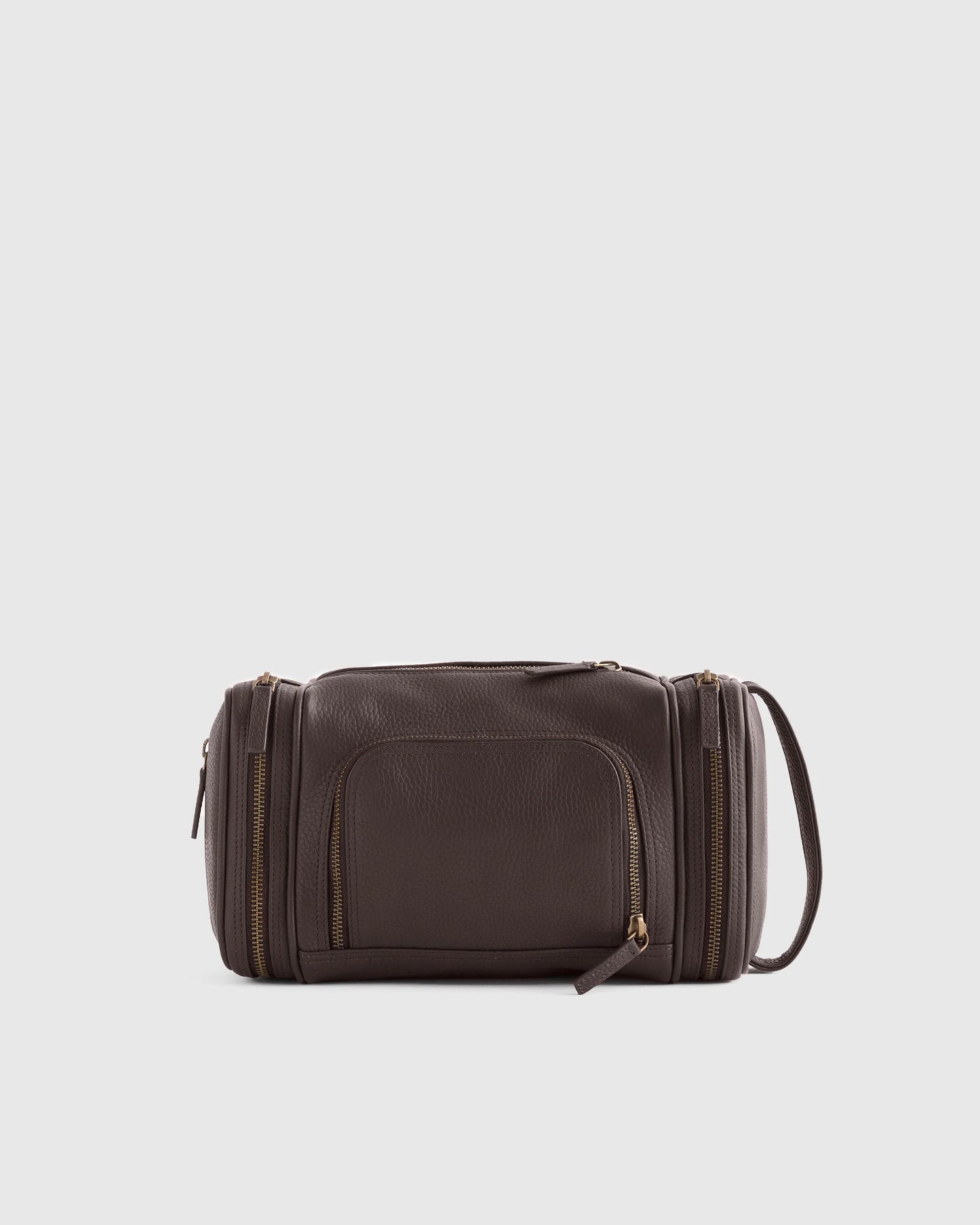 Nappa Leather Toiletry Bag - One Size / Black