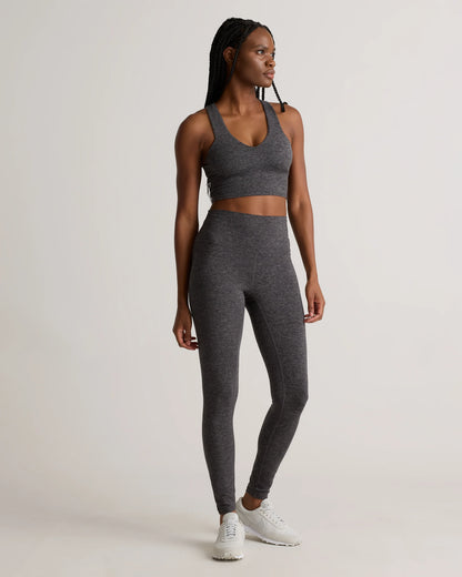 Ultra-Soft High-Rise Legging - XS / Heather Oatmeal