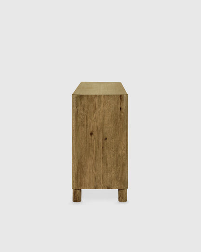 Rustic Oak Sideboard - One Size / Natural