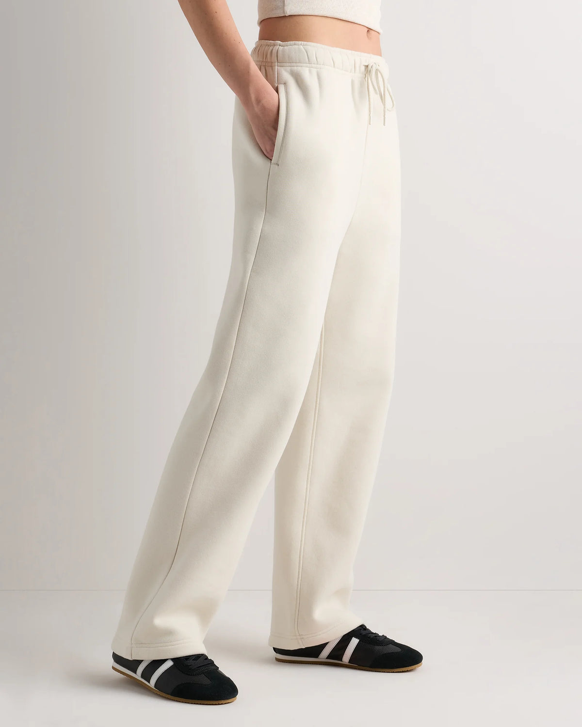 Everyday Fleece Straight Leg Sweatpants - XS / Coastal Sage