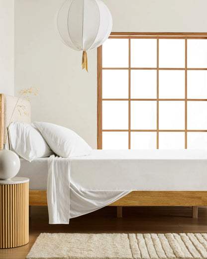 Organic Jersey Sheet Set - Twin / Light Blue