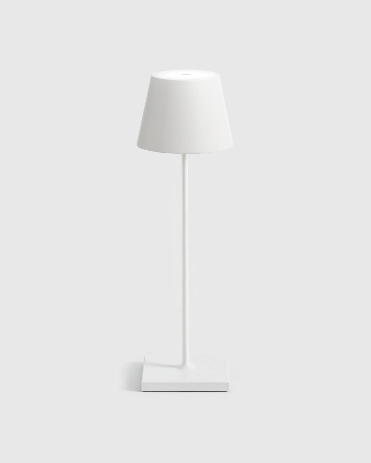 Poldina Pro Rechargeable Table Lamp by Zafferano - Regular / White