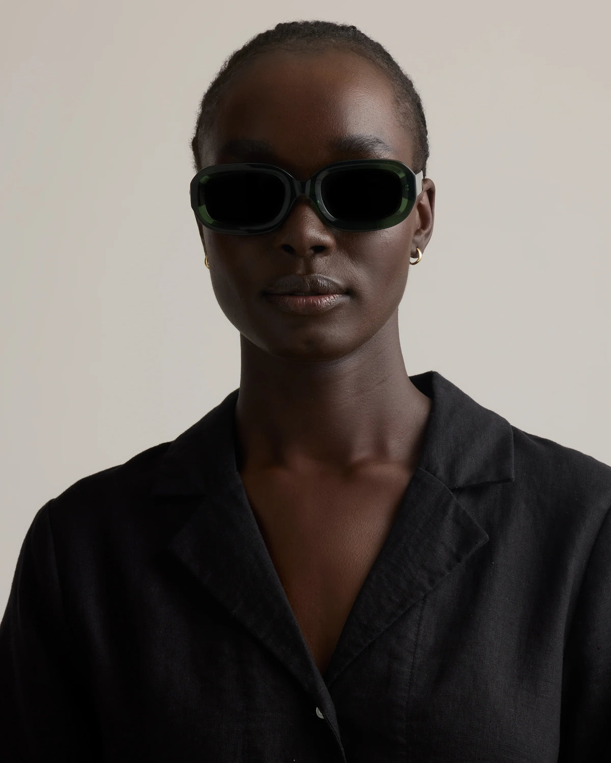 Santorini Polarized Acetate Sunglasses - One Size / Ginger Tortoise with Grey Lens