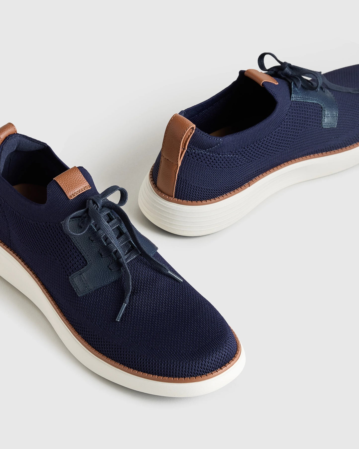 Engineered Knit Derby Sneaker - 7 / Black