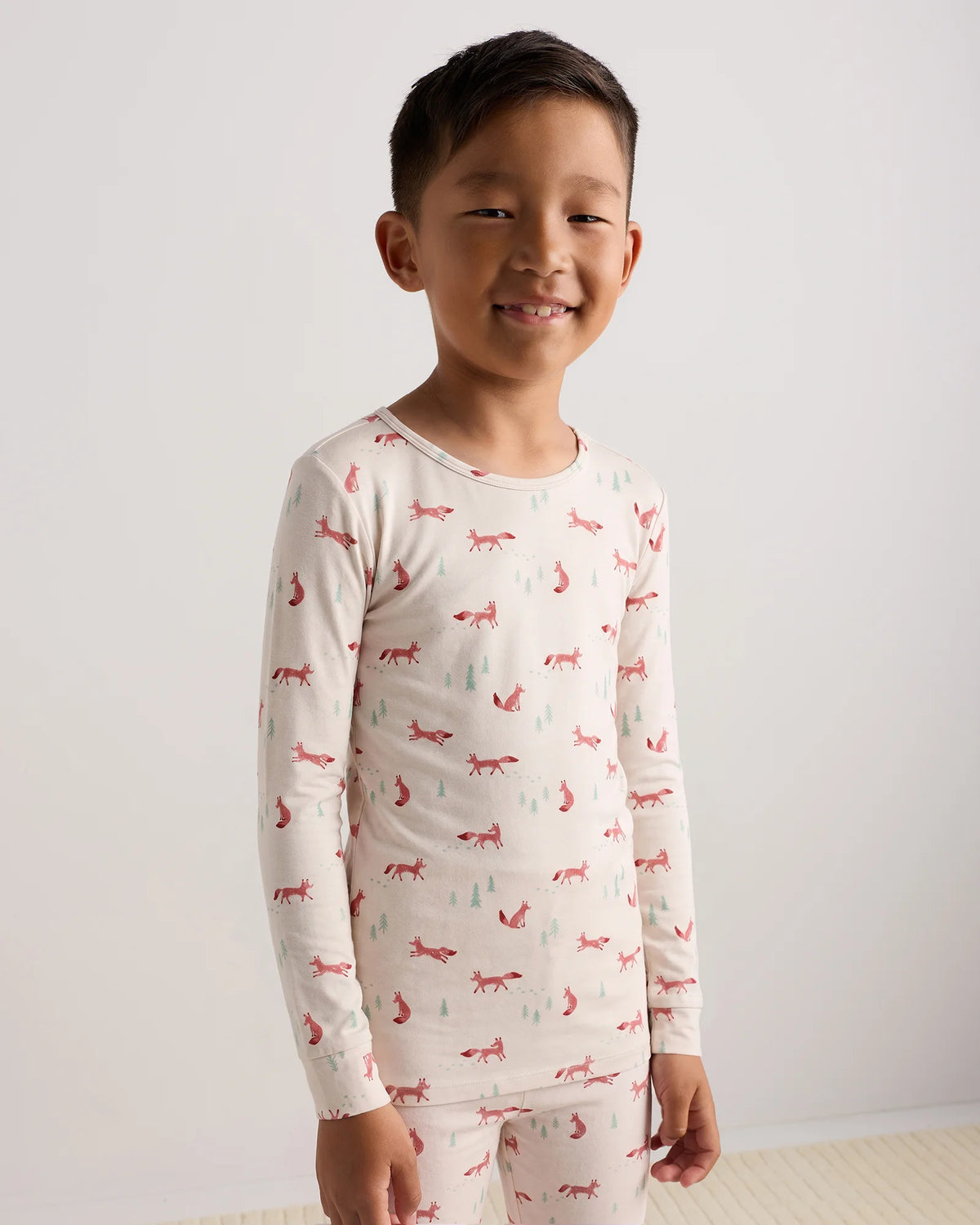 Bamboo Long Sleeve and Pant Pajama Set - 6 / Wildflower Dreams
