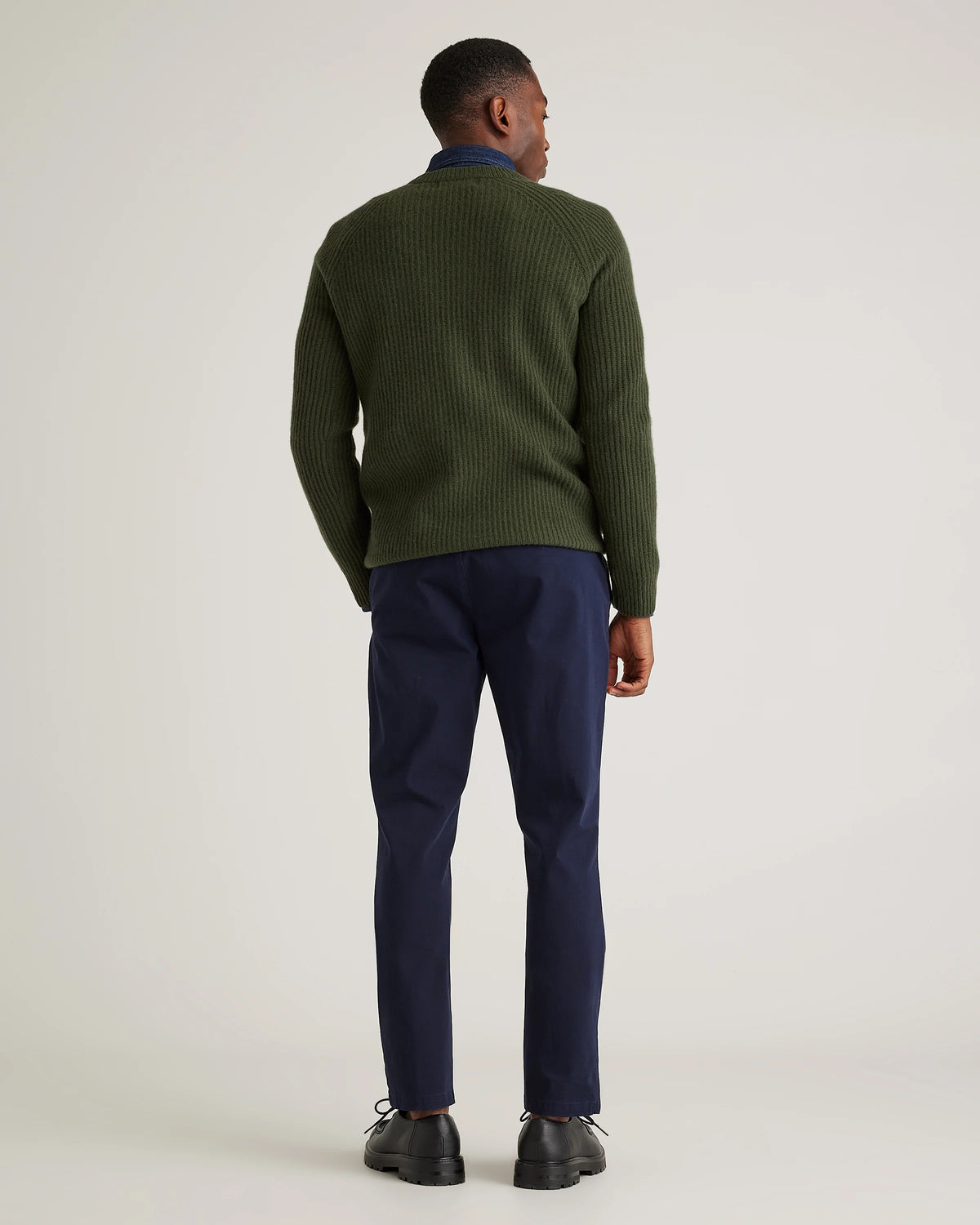 Organic Cotton Stretch Chinos - 30X30 / Dark Charcoal