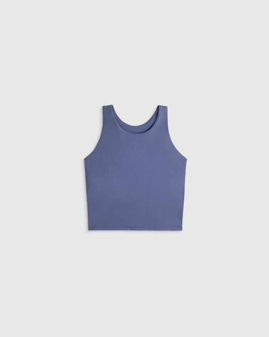 Girls Ultra-Form Fitted Tank - 6 / Storm Blue