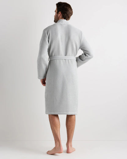 Organic Turkish Waffle Robe - XS / White