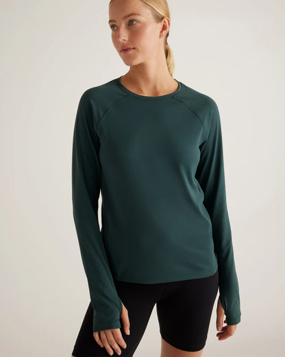 Ultra-Form Long Sleeve Top - XS / Plum