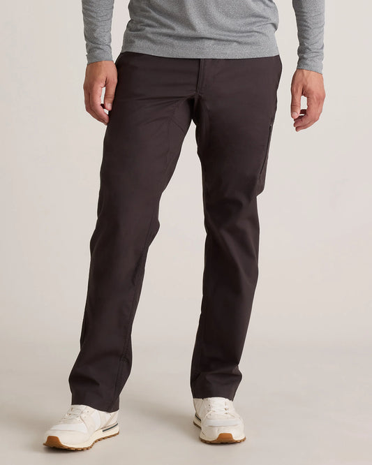 Organic Stretch Ripstop Straight Pants - S / Steel