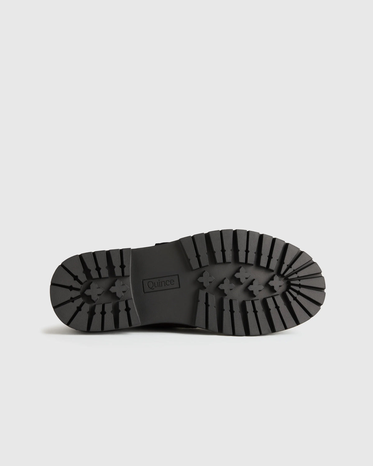 Italian Leather Lug Sole Mary Jane - 5 / Black