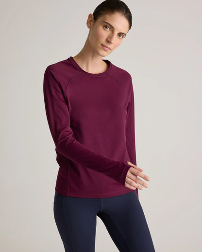 Ultra-Form Long Sleeve Top - XS / Plum