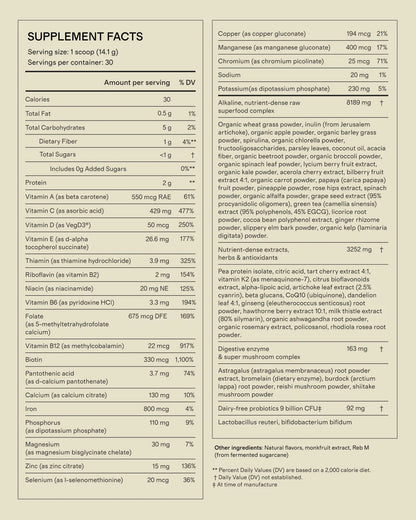 Daily Superfood Greens - One Size / No Color
