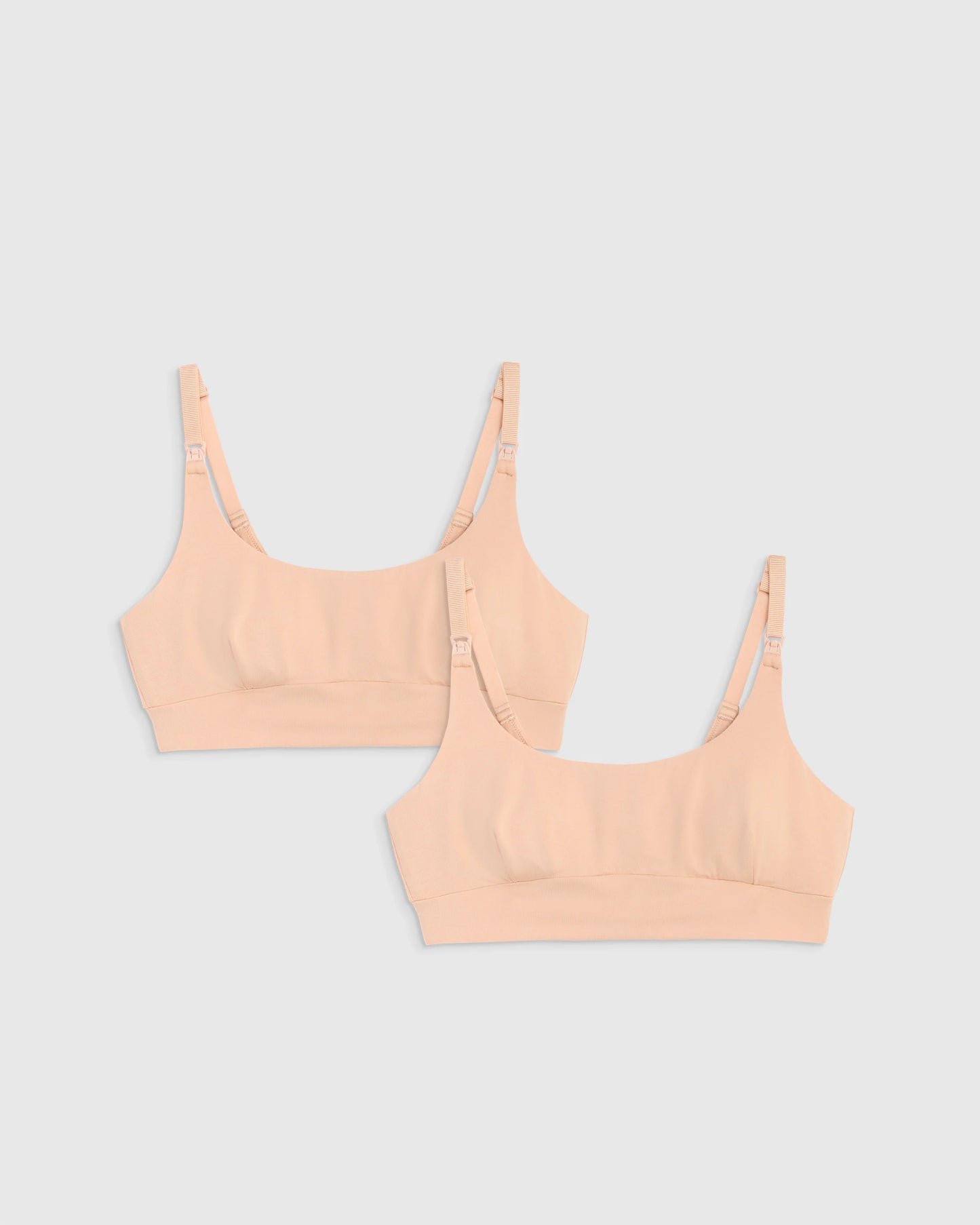 Micromodal Nursing Bra (2-pack) - XS / Black