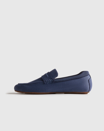 Recycled Knit Driving Loafer - 7 / Wheat