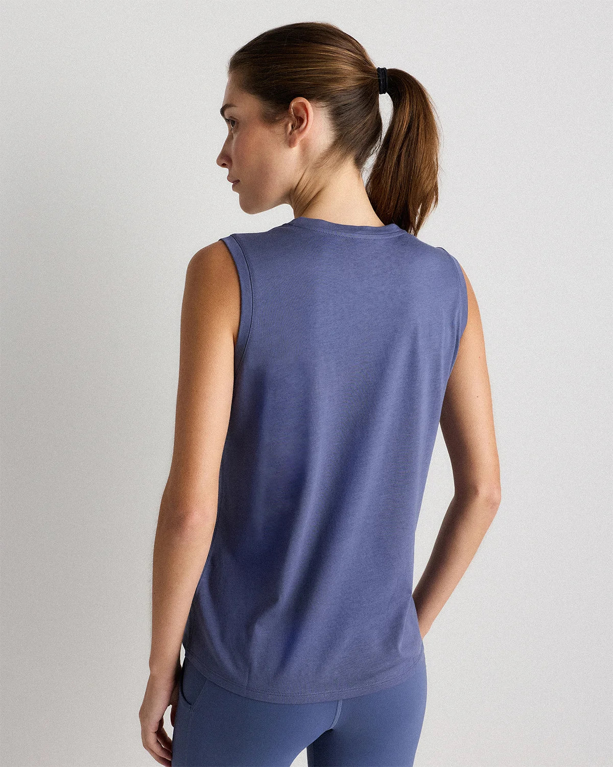 Cotton Modal Muscle Tank - XS / White