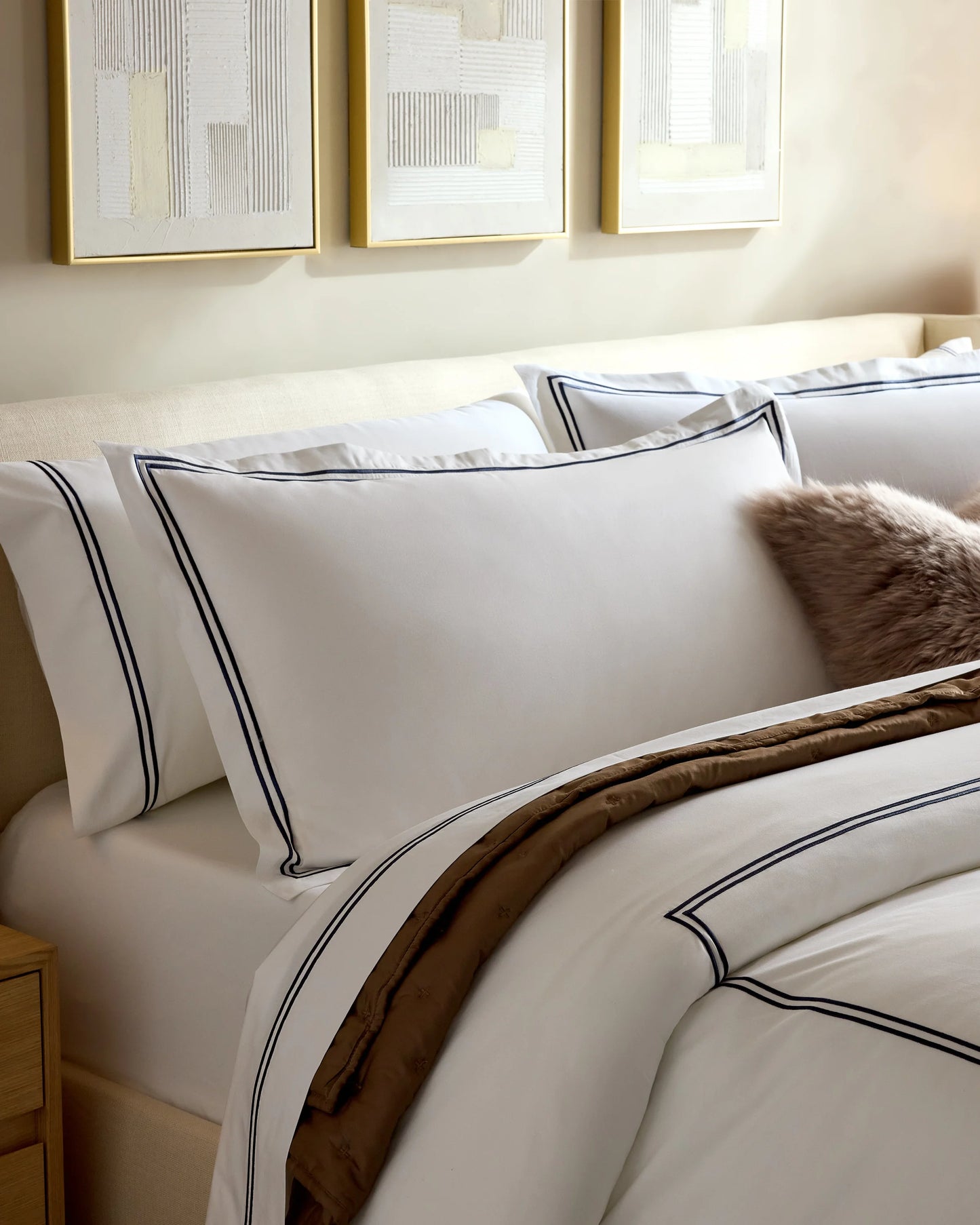 Organic Crisp Percale Sham Set - Standard / White