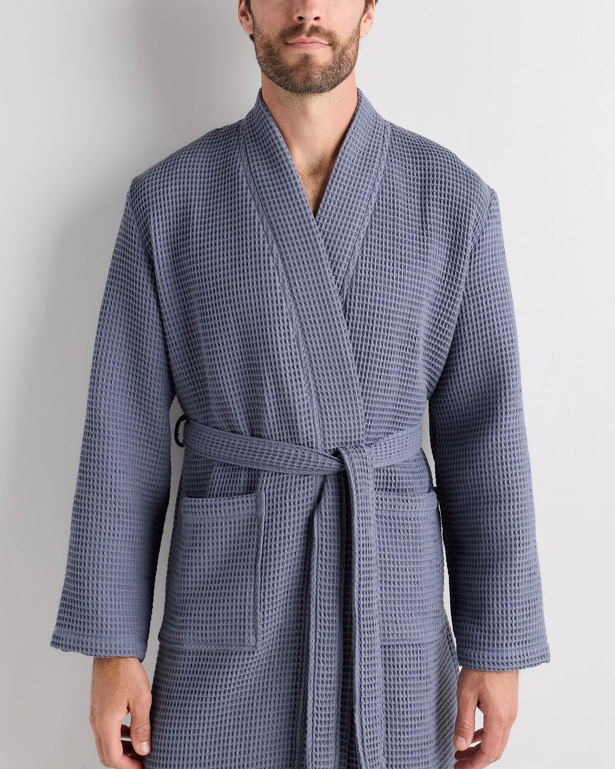 Organic Turkish Waffle Robe - XS / White