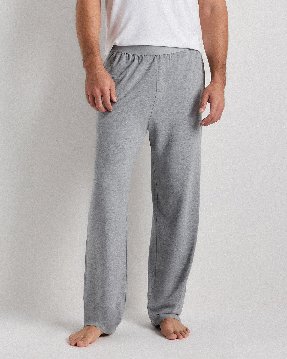 Bamboo Jersey Relaxed Lounge Pants - S / Black