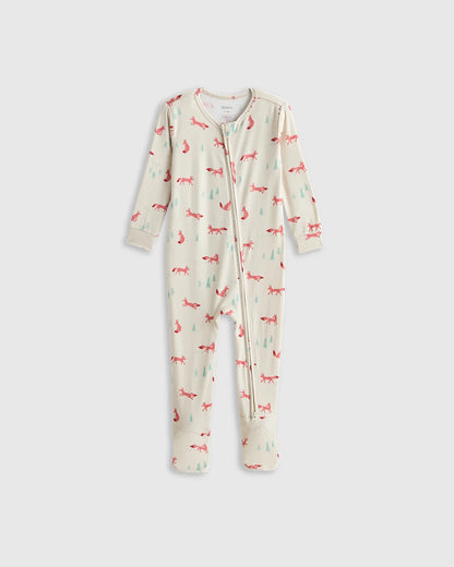Bamboo Footie Pajama - 0-3M / Ice Cream Bears