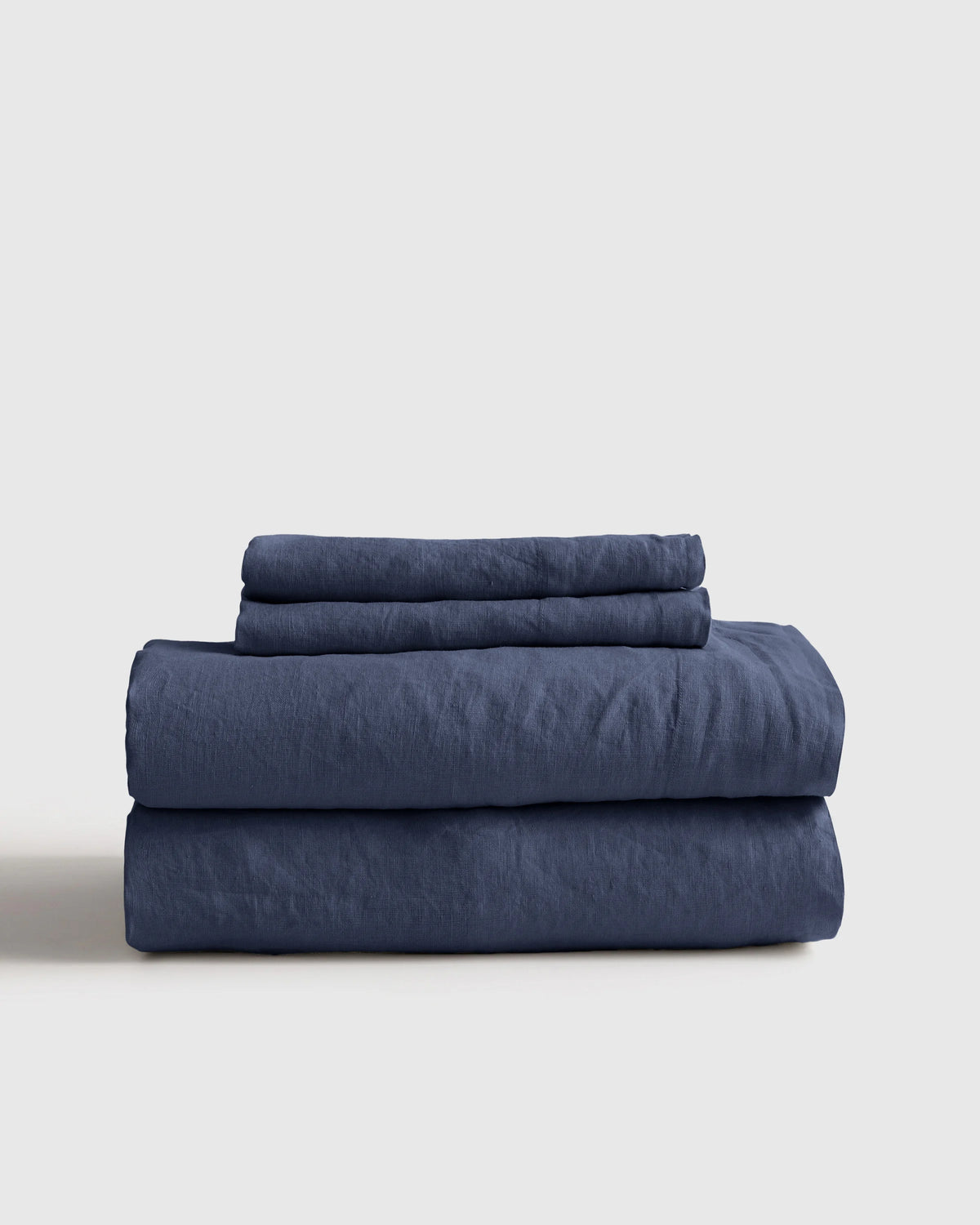 European Linen Sheet Set - Twin / Peach